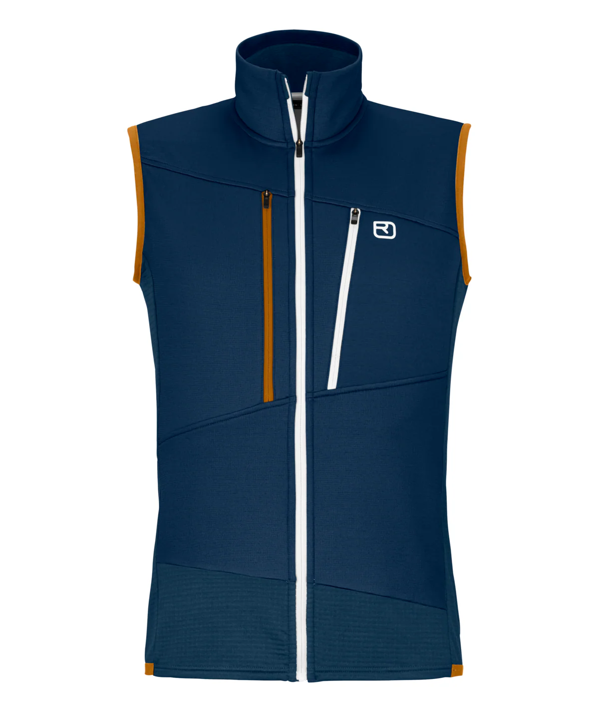 Merino Fleece Grid Weste Herren - Image 4