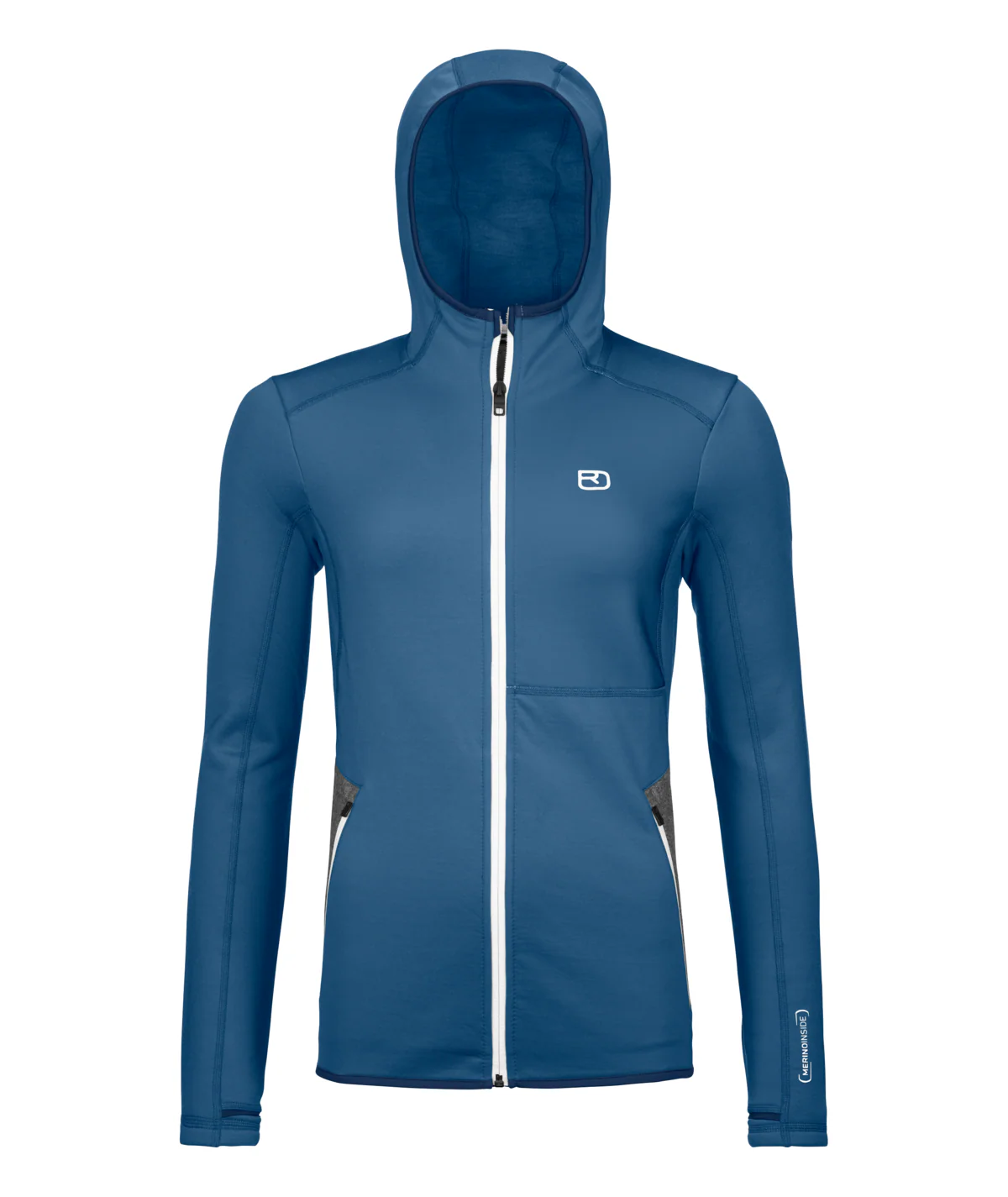 Merino Fleece Hoody Damen - Image 5