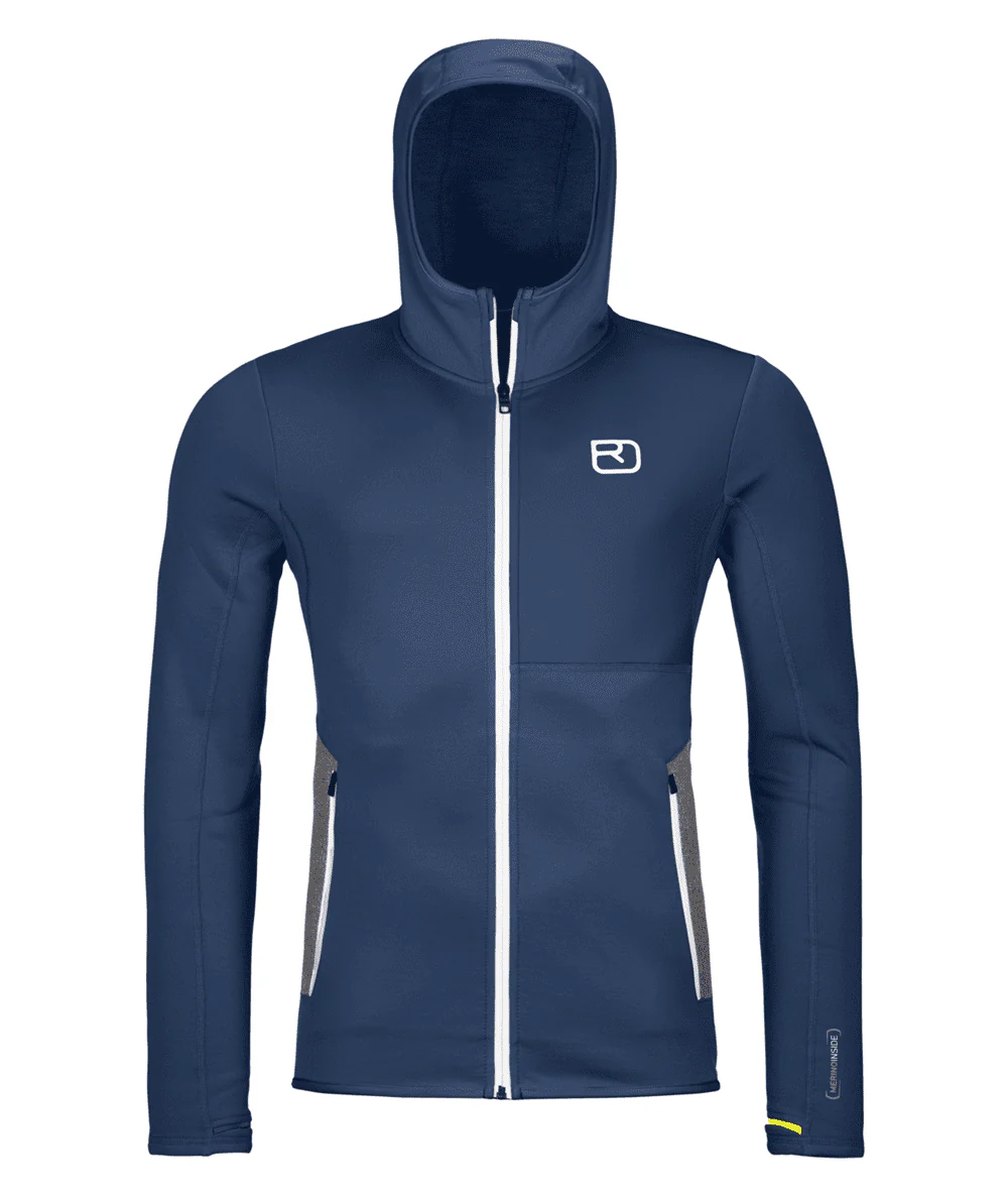 Merino Fleece Hoody Herren - Image 6