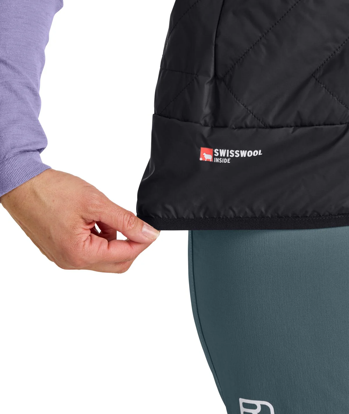 Piz Boe Swisswool Light Weste Damen - Image 8