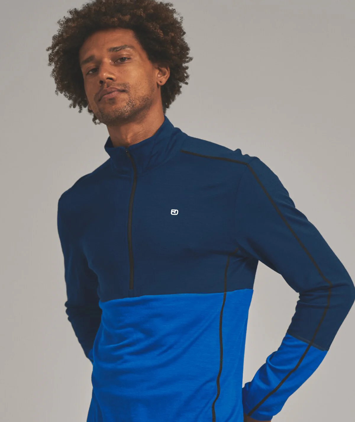 Rock’n’Wool Zip Neck Herren 185 - Image 5