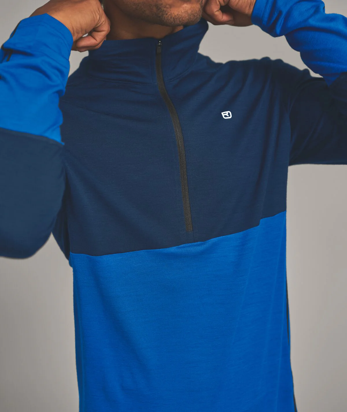 Rock’n’Wool Zip Neck Herren 185 - Image 6