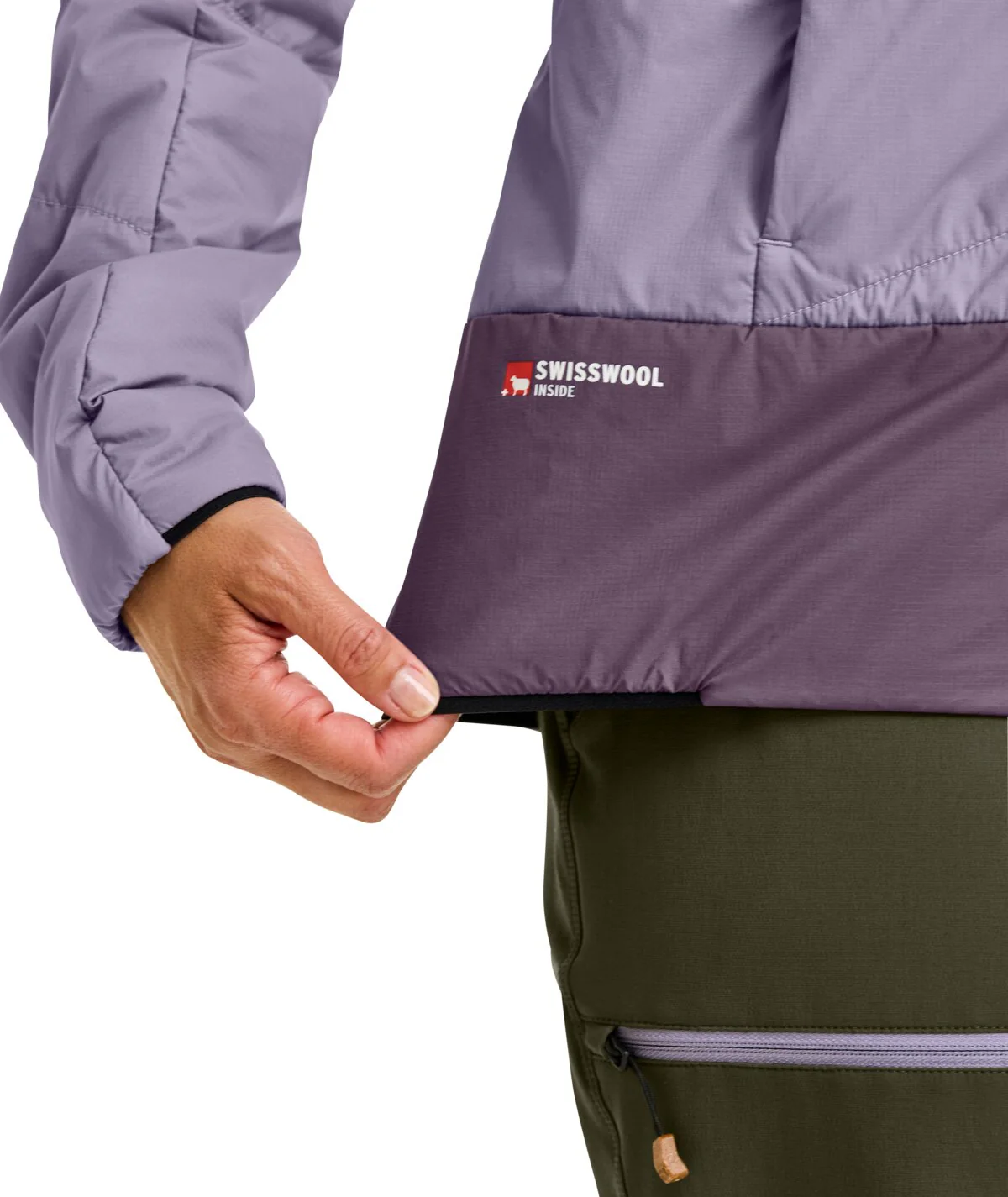 Swisswool Piz Duan Jacket Damen (Stretch) - Image 7