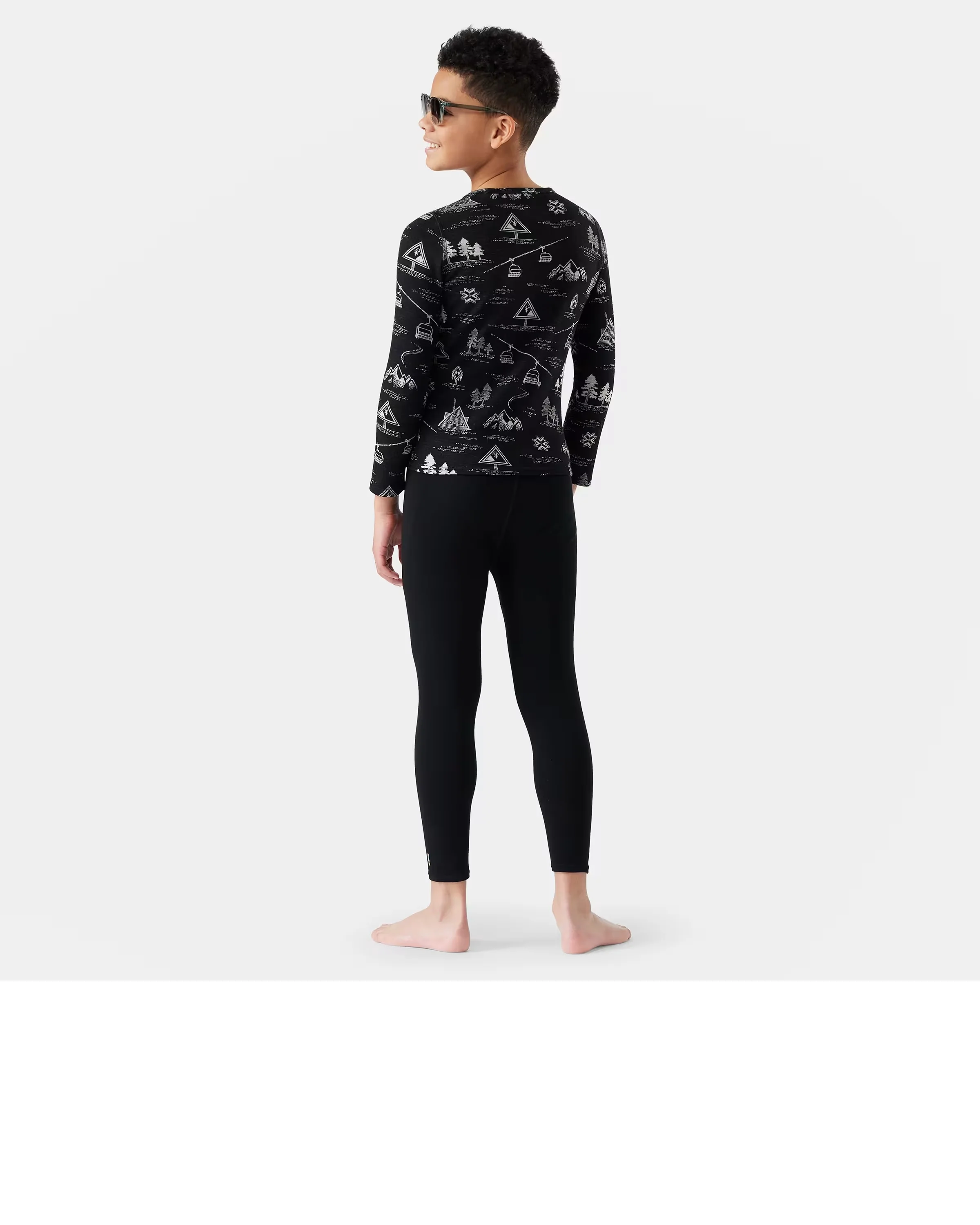 Kids Thermal Merino Base Layer Crew 250 - Image 3