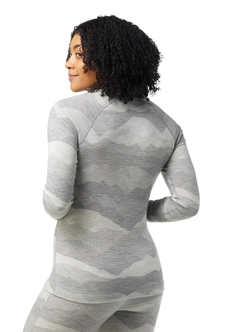 Thermal Merino Crew Neck Mountain Scape 250 ♀ - Image 2