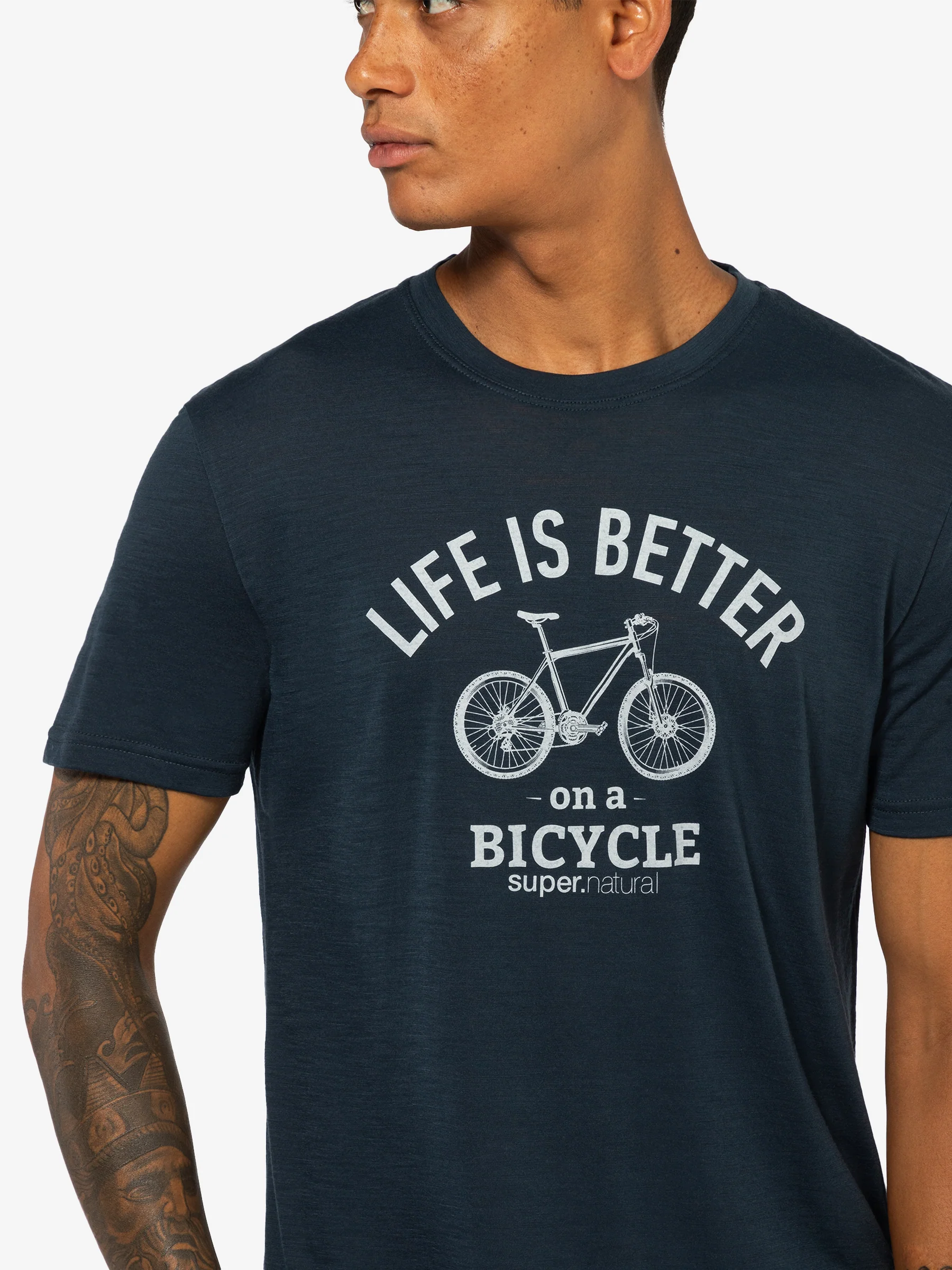 Mix Merino Better Bike Tee ♂ - Image 2