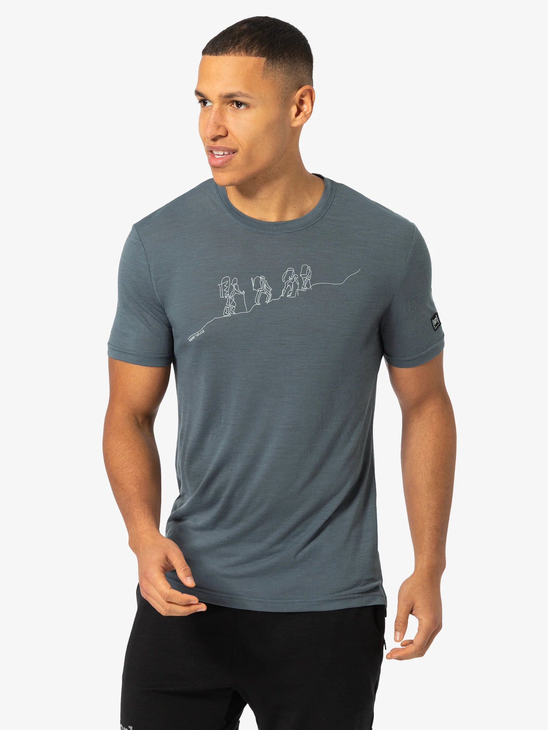 Mix Merino Hiking Tee ♂ - Image 5