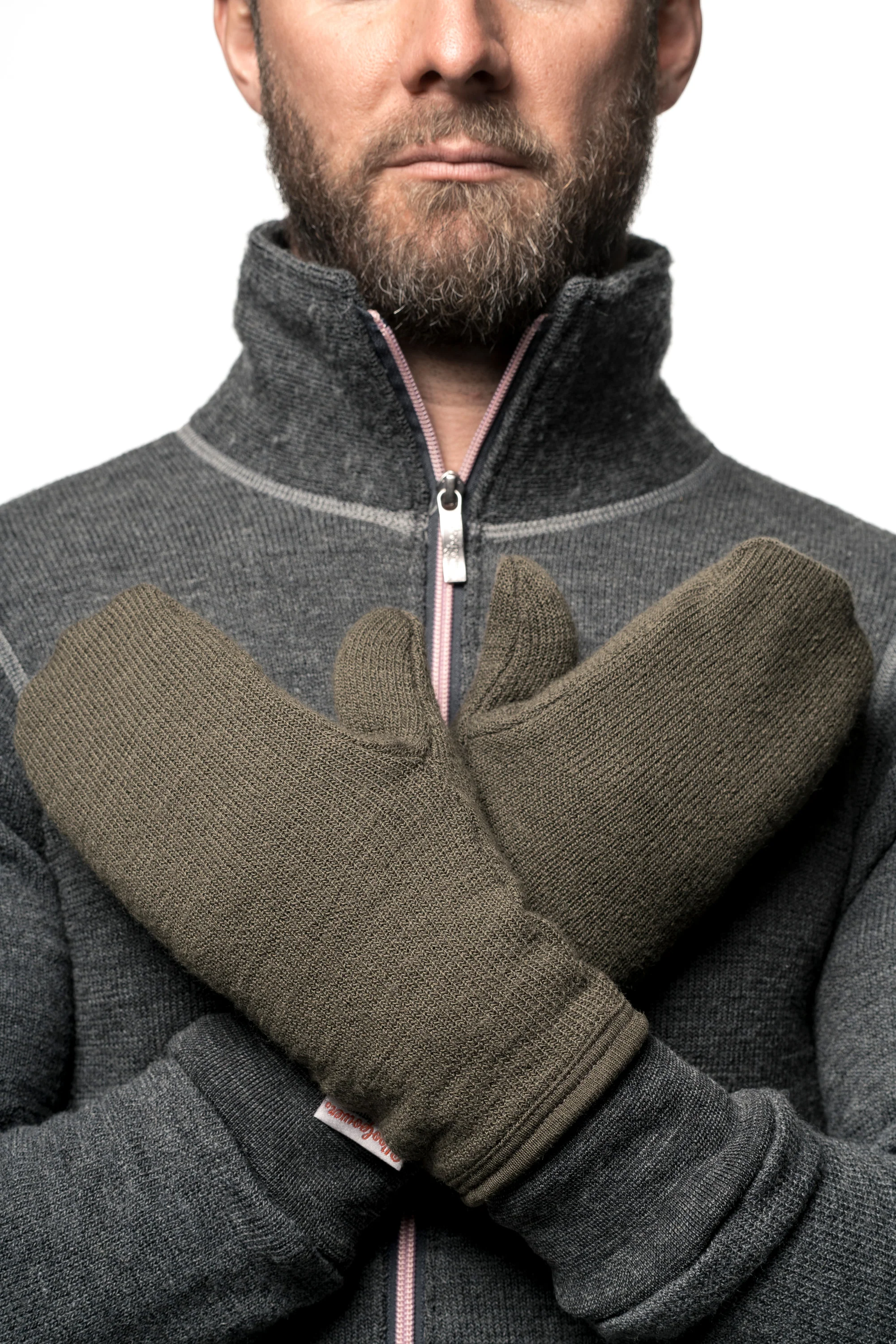 Ullfrotte-400 Mittens Unisex - Image 3